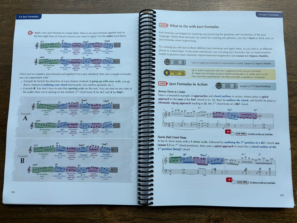 Jazz Training Workbook by Timothy Gondola